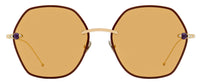 Pomellato Cabochon Sunglasses PM0091S 002 Gold 61mm