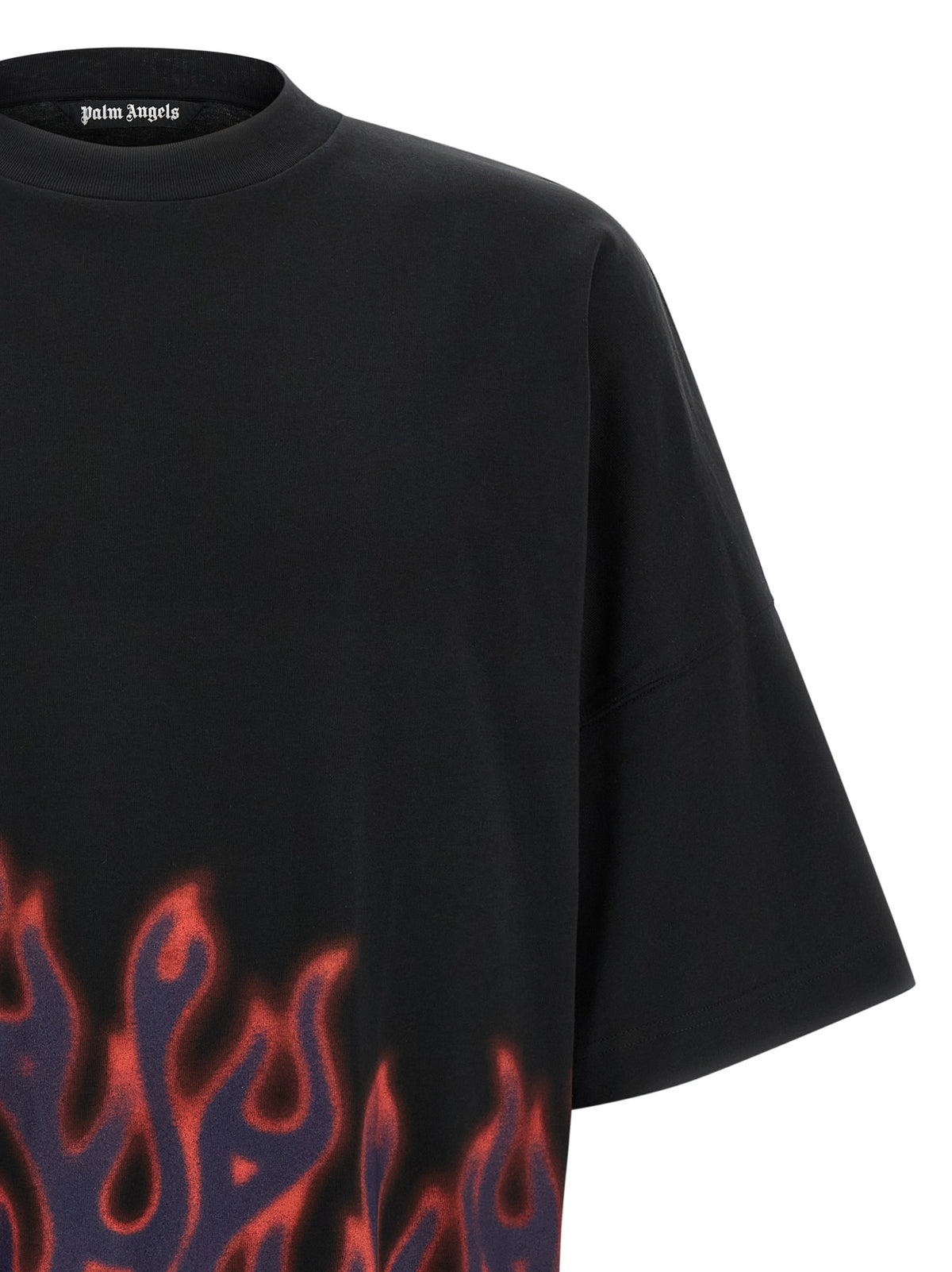 Palm Angels Men 'Flames' T-Shirt