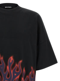 Palm Angels Men 'Flames' T-Shirt