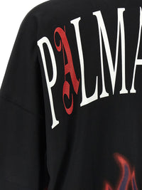 Palm Angels Men 'Flames' T-Shirt