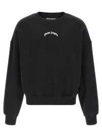 PALM ANGELS Palm Angels Men 'Back Curved Logo' Sweatshirt