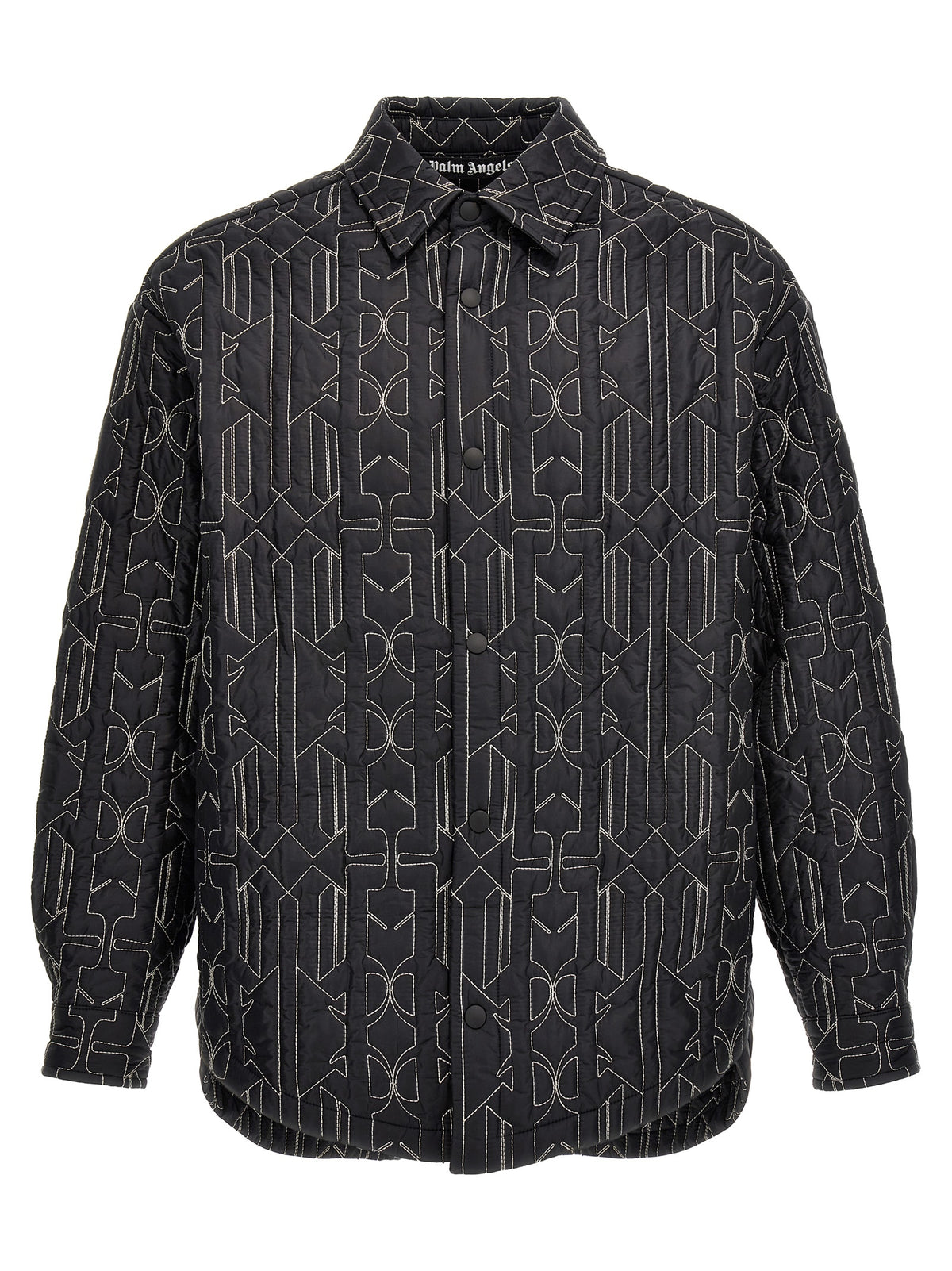PALM ANGELS Palm Angels Men All Monogram Quilted Dover Jacket