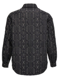 PALM ANGELS Palm Angels Men All Monogram Quilted Dover Jacket