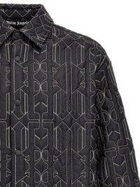 PALM ANGELS Palm Angels Men All Monogram Quilted Dover Jacket