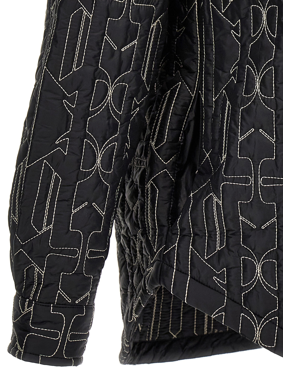 PALM ANGELS Palm Angels Men All Monogram Quilted Dover Jacket