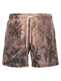 Palm Angels Men 'Sunset Palms' Swimsuit