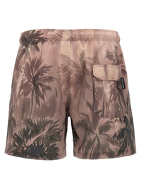 Palm Angels Men 'Sunset Palms' Swimsuit
