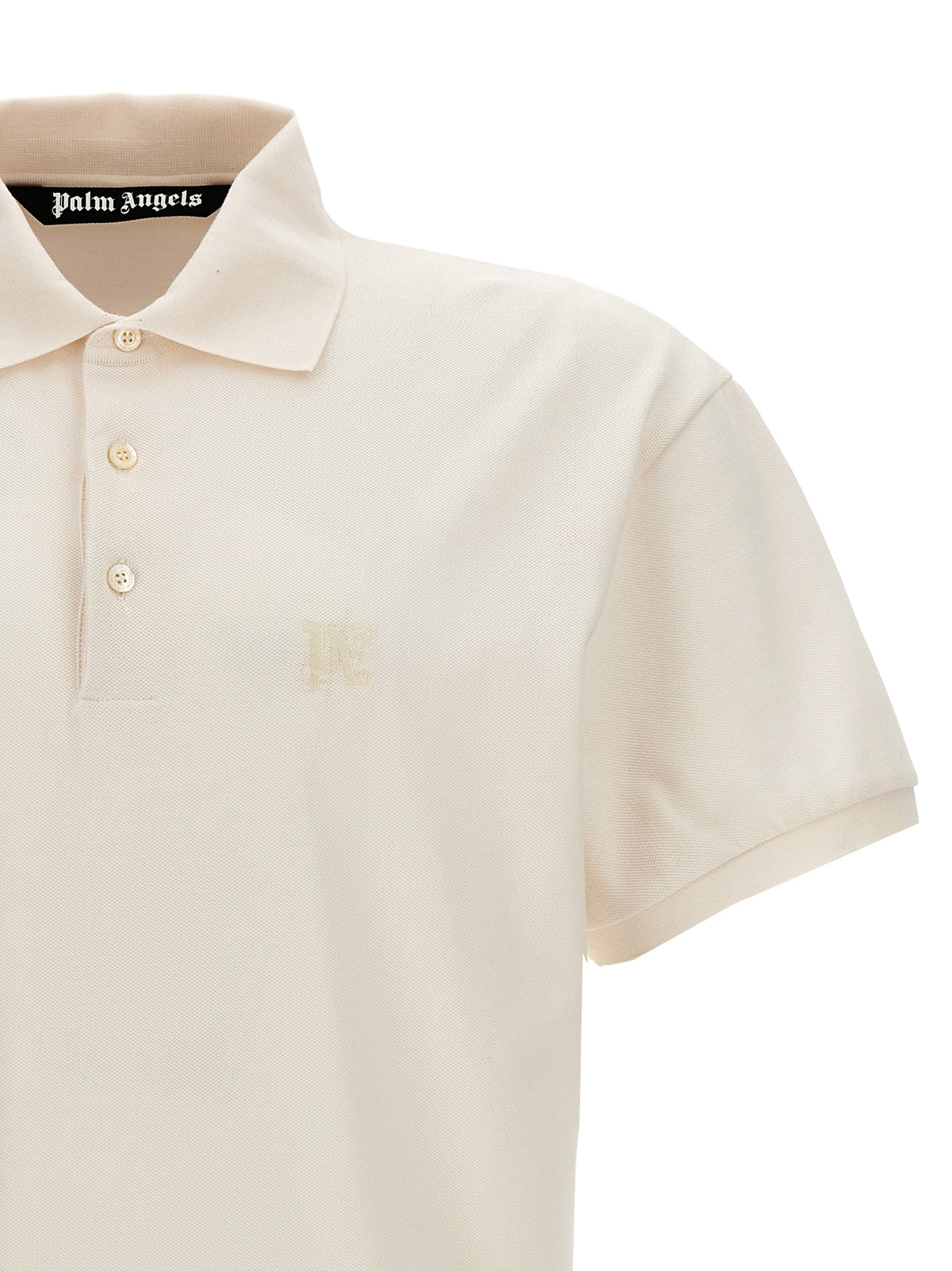Palm Angels Men 'Monogram' Polo Shirt