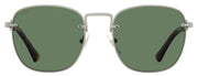 Persol Square Sunglasses PO2490S 513/58 Gunmetal/Havana 54mm