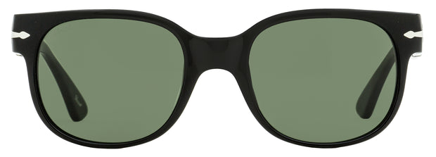 Persol Rectangular Sunglasses PO3257S 95/31 Black 51mm