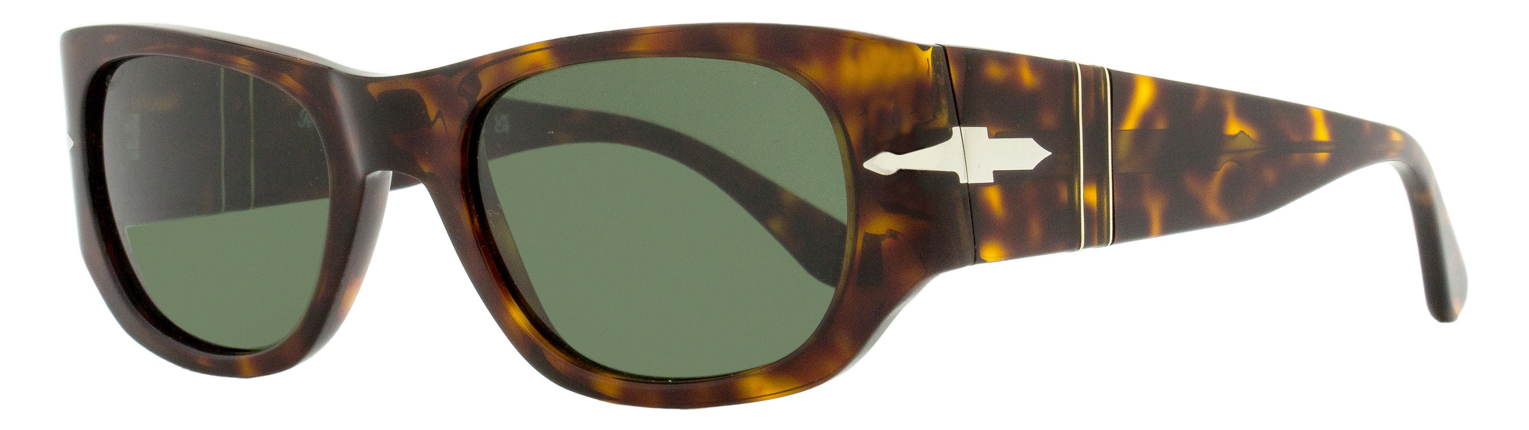 Persol Rectangular Sunglasses PO3307S 24/31 Havana 55mm Havana