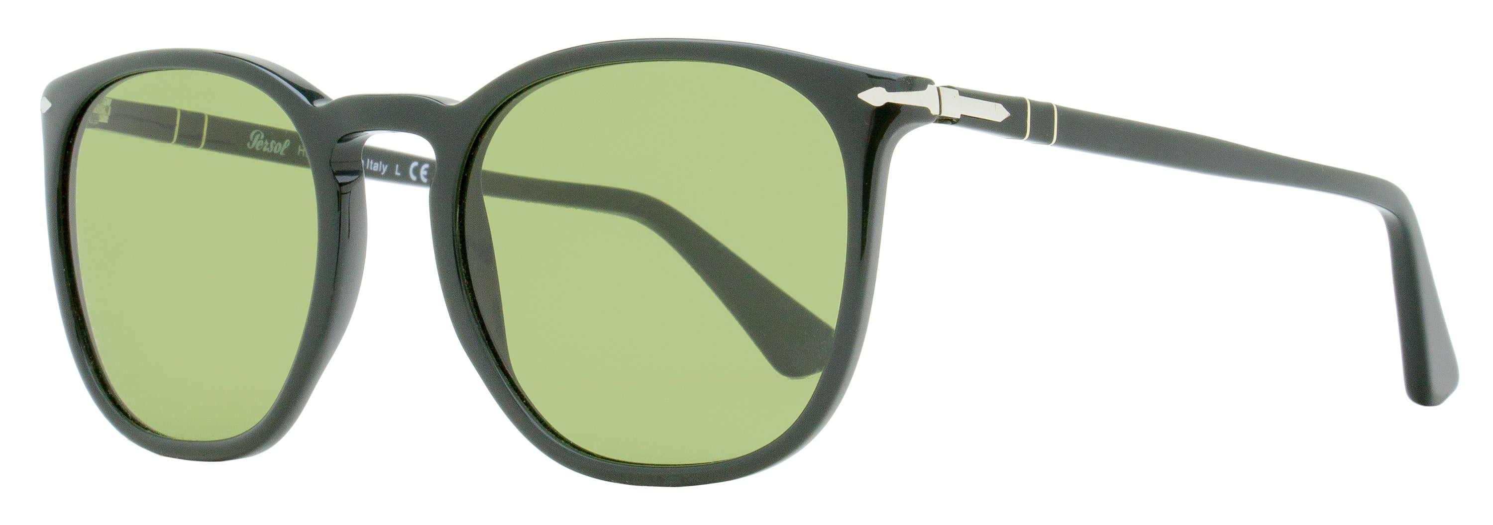 Persol Large Pantos Sunglasses PO3316S 11884E Dark Green 54mm Dark Green