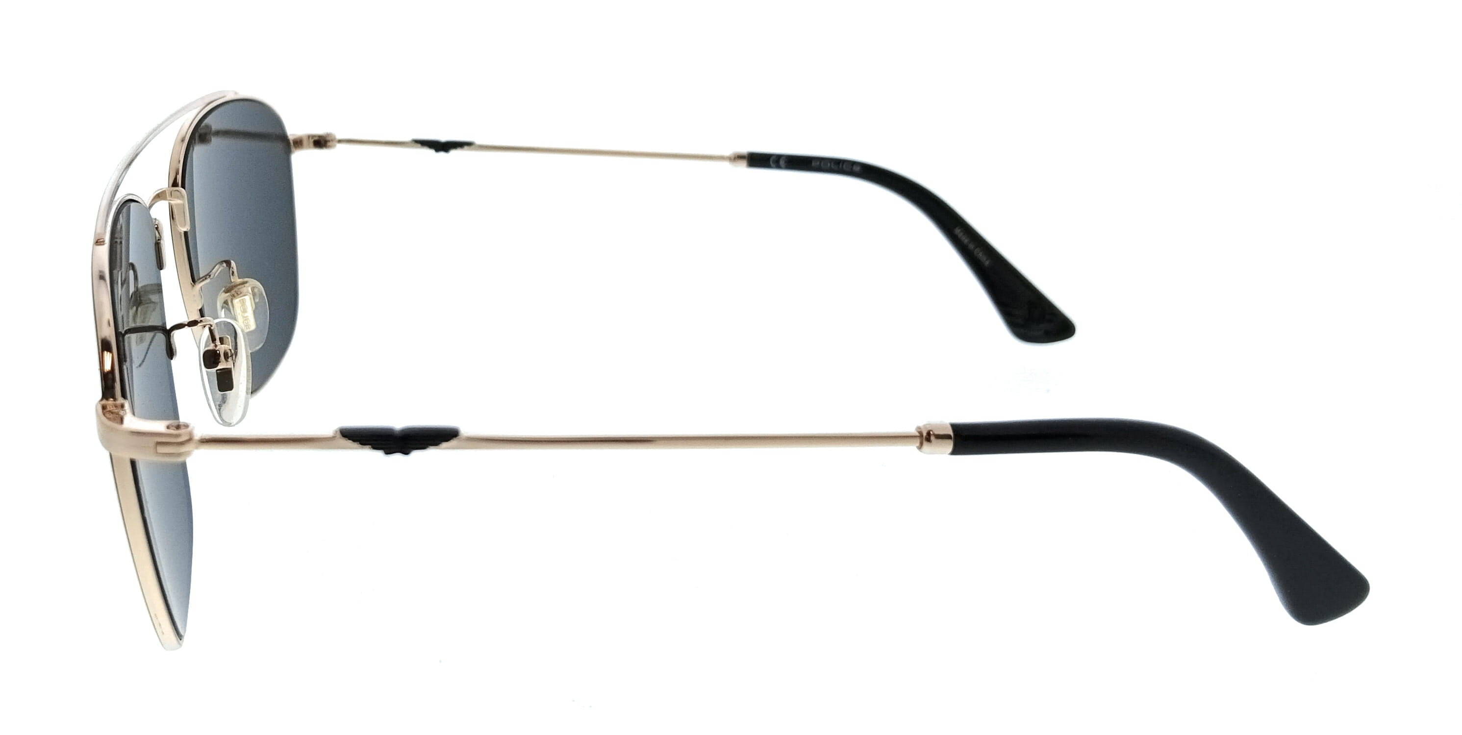POLICE PL995 301 Rose Gold Aviator Mens Sunglasses