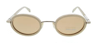 POLICE PLA21 594G White Oval Womens Sunglasses