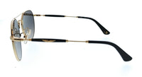 POLICE PLF14 302 Black Geometric Unisex Sunglasses