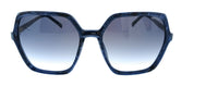 POLICE PLF36 0Z20 Blue Geometric Womens Sunglasses