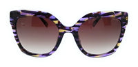 POLICE PLG19 0VB9 Purple Butterfly Womens Sunglasses