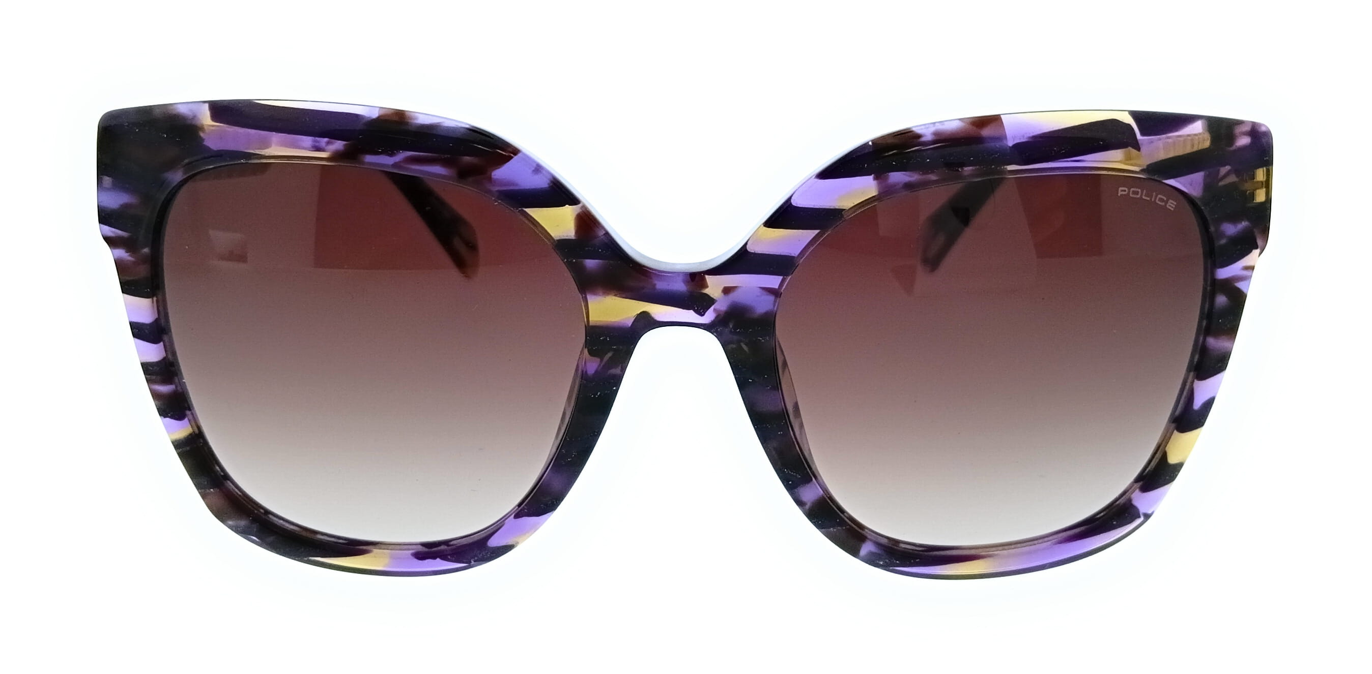 POLICE PLG19 0VB9 Purple Butterfly Womens Sunglasses