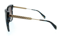 POLICE PLG19 0XAP Brown Butterfly Womens Sunglasses