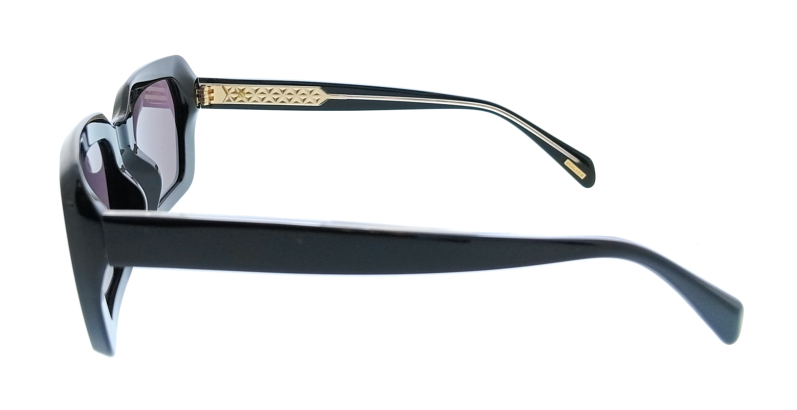 POLICE PLG21 700 Black Square Womens Sunglasses