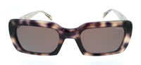 POLICE PLG21 07UX Brown Square Womens Sunglasses
