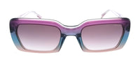 POLICE PLG21 0ABT Purple Square Womens Sunglasses