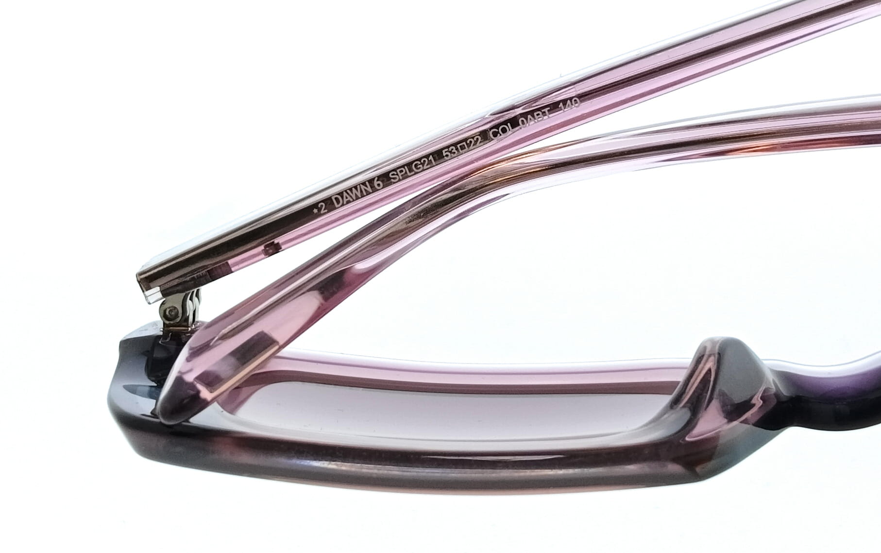 POLICE PLG21 0ABT Purple Square Womens Sunglasses