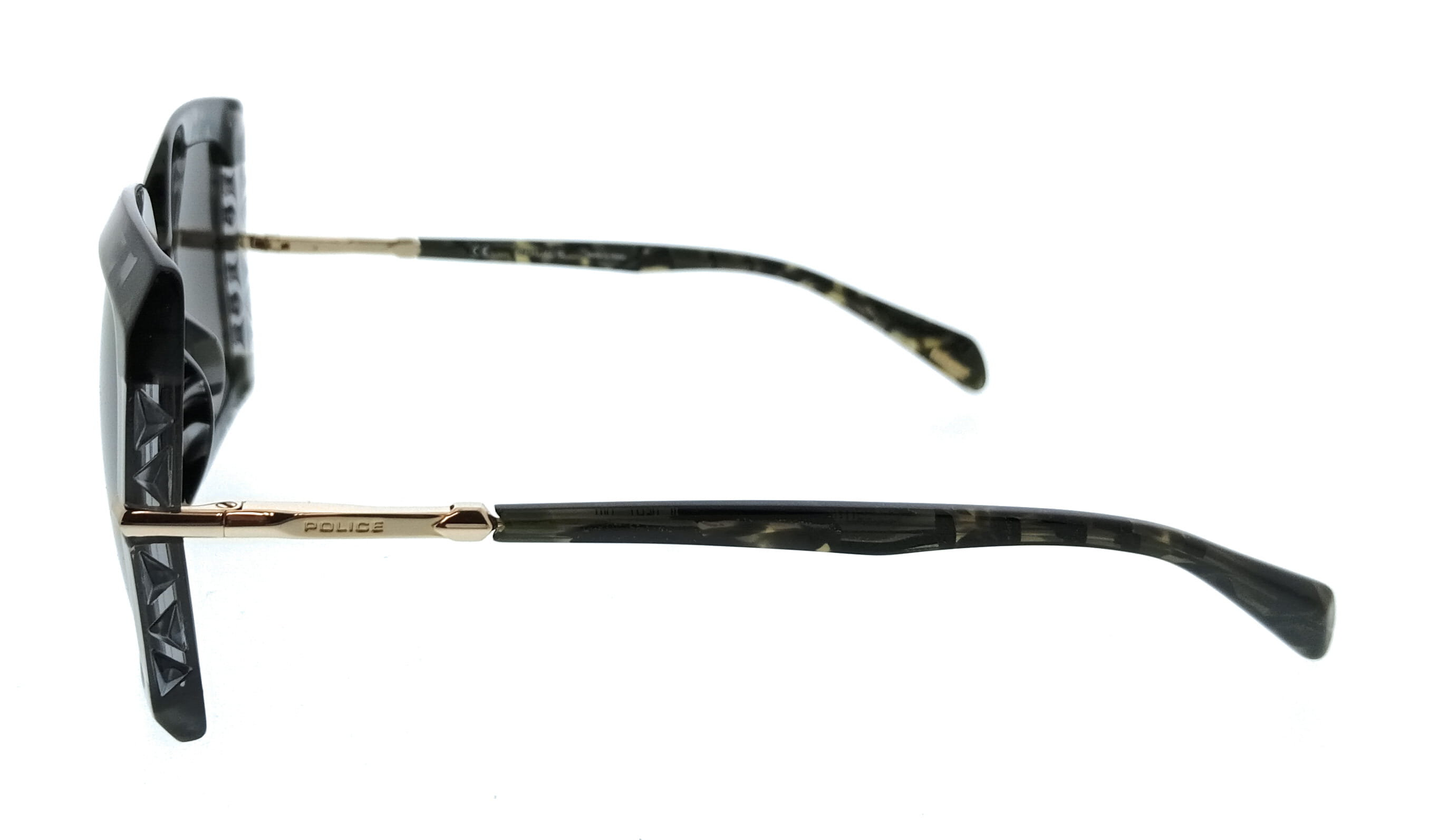 POLICE PLG23 06RT Brown Square Womens Sunglasses