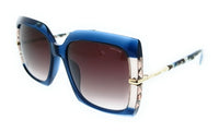 POLICE PLG23 0AGQ Blue Square Womens Sunglasses