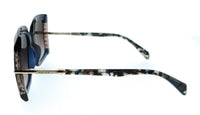 POLICE PLG23 0AGQ Blue Square Womens Sunglasses