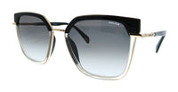 POLICE PLG24 300 Shiny Rose Gold Square Womens Sunglasses