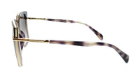 POLICE PLG24 300K Shiny Rose Gold Square Womens Sunglasses