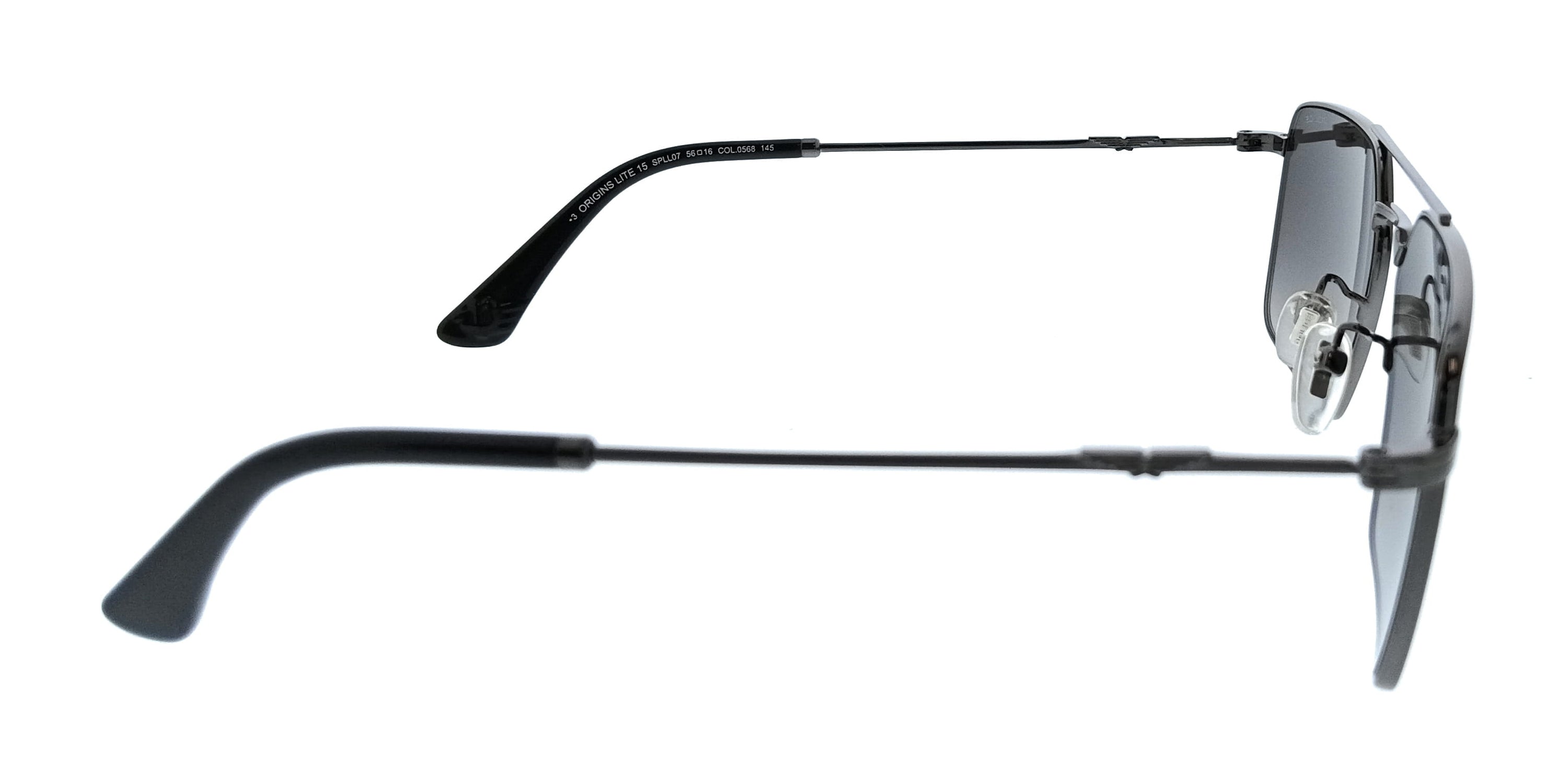 POLICE PLL07 568 Black Navigator Mens Sunglasses