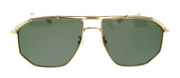 POLICE PLL17 300Y Gold Geometric Mens Sunglasses