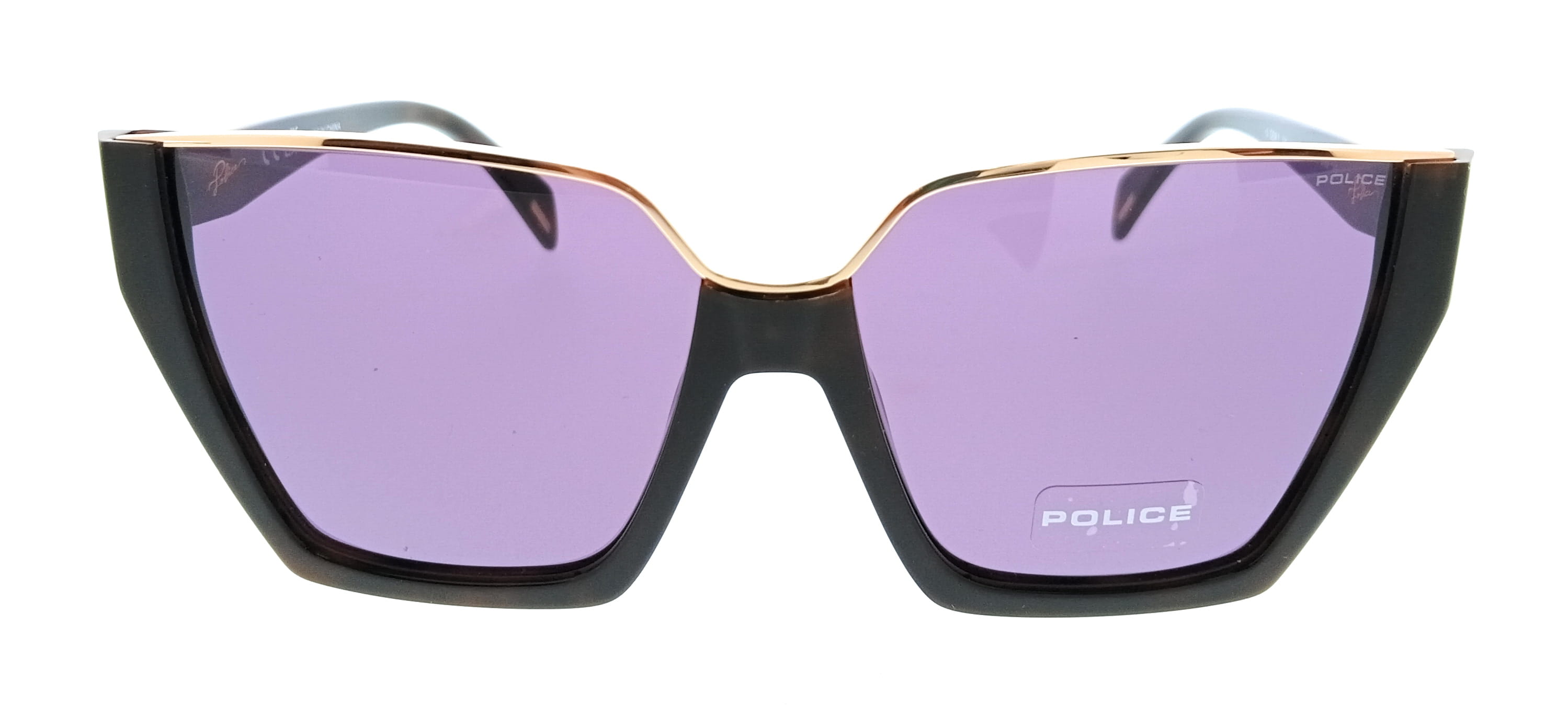 POLICE PLL33 752 Tortoise Square Womens Sunglasses