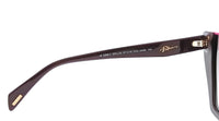POLICE PLL33 0G96 Burgundy Square Womens Sunglasses