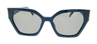 POLICE PLL34 06WT Green Square Womens Sunglasses
