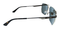 POLICE PLL79 A75P Shiny Palladium Geometric Mens Sunglasses