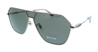 POLICE PLL89 509Y Silver Pantos Mens Sunglasses
