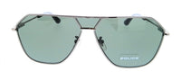 POLICE PLL89 509Y Silver Pantos Mens Sunglasses