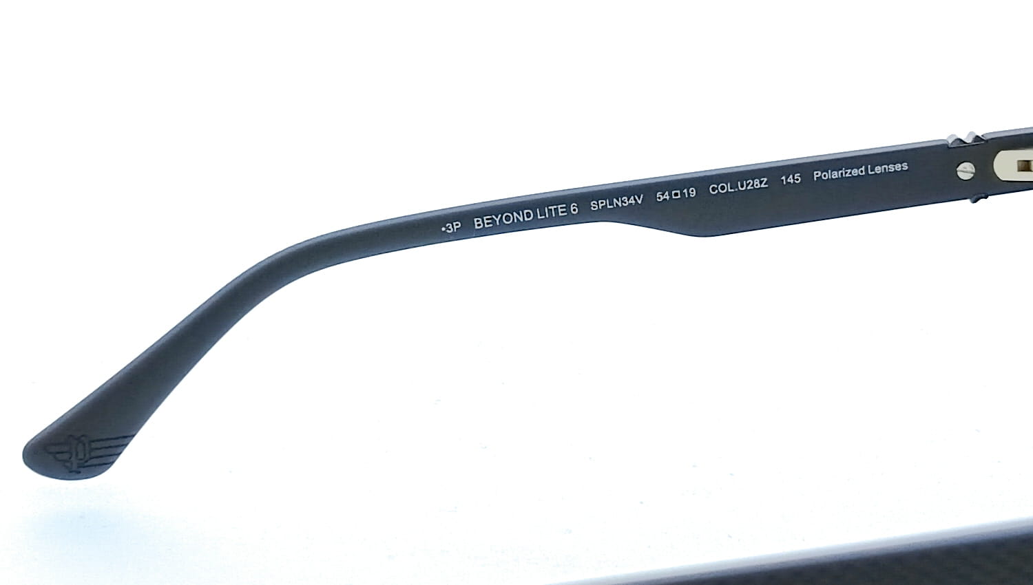 POLICE PLN34E U28Z Black Square Mens Sunglasses