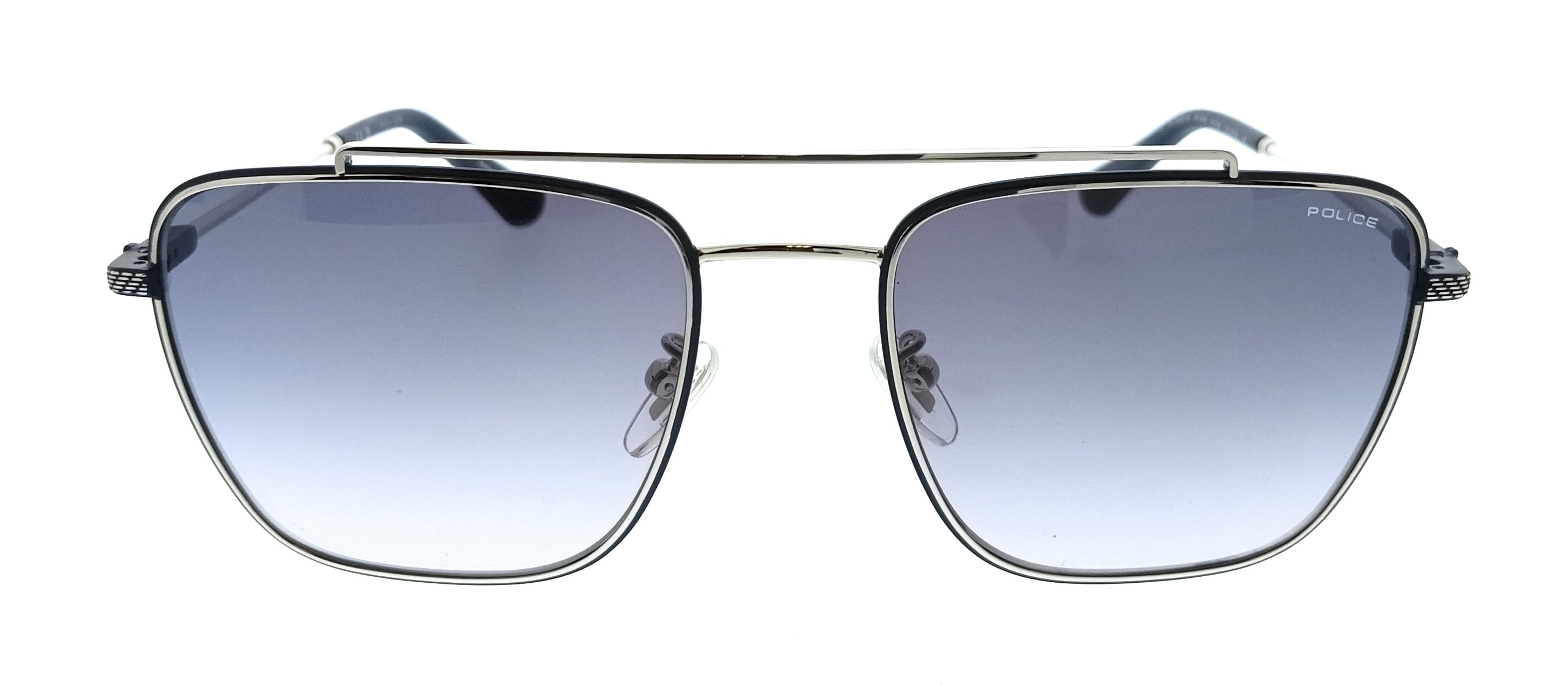 POLICE PLN38 579 Grey Navigator Mens Sunglasses