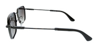 POLICE PLN41 568 Gunmetal Geometric Mens Sunglasses