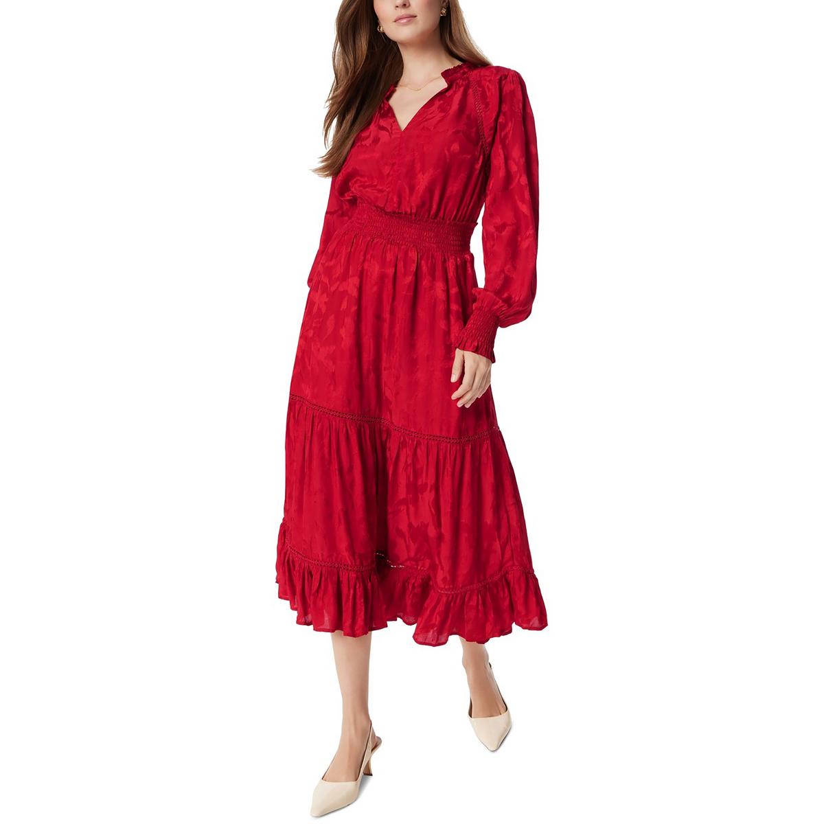Womens Solid Viscose Maxi Dress
