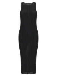 Pleats Please Issey Miyake Women Black 'Basics' Dress