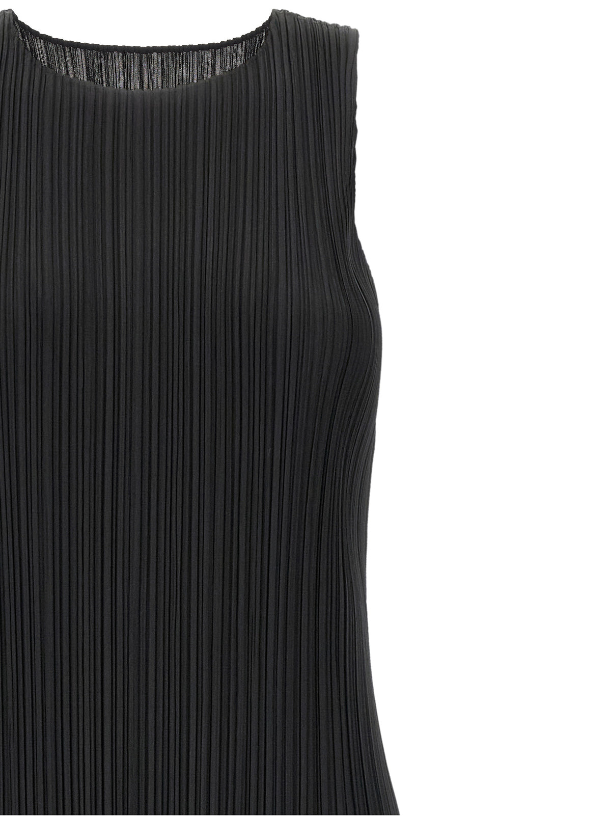 Pleats Please Issey Miyake Women Black 'Basics' Dress