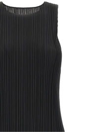 Pleats Please Issey Miyake Women Black 'Basics' Dress