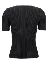 Pleats Please Issey Miyake Women Black 'Basics' Top