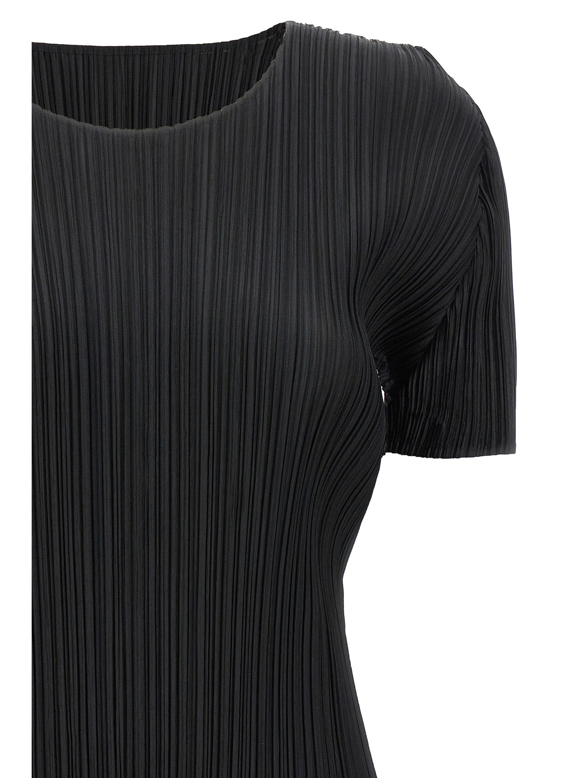 Pleats Please Issey Miyake Women Black 'Basics' Top
