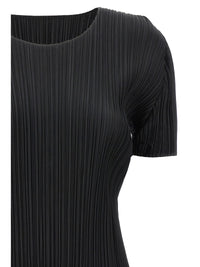 Pleats Please Issey Miyake Women Black 'Basics' Top